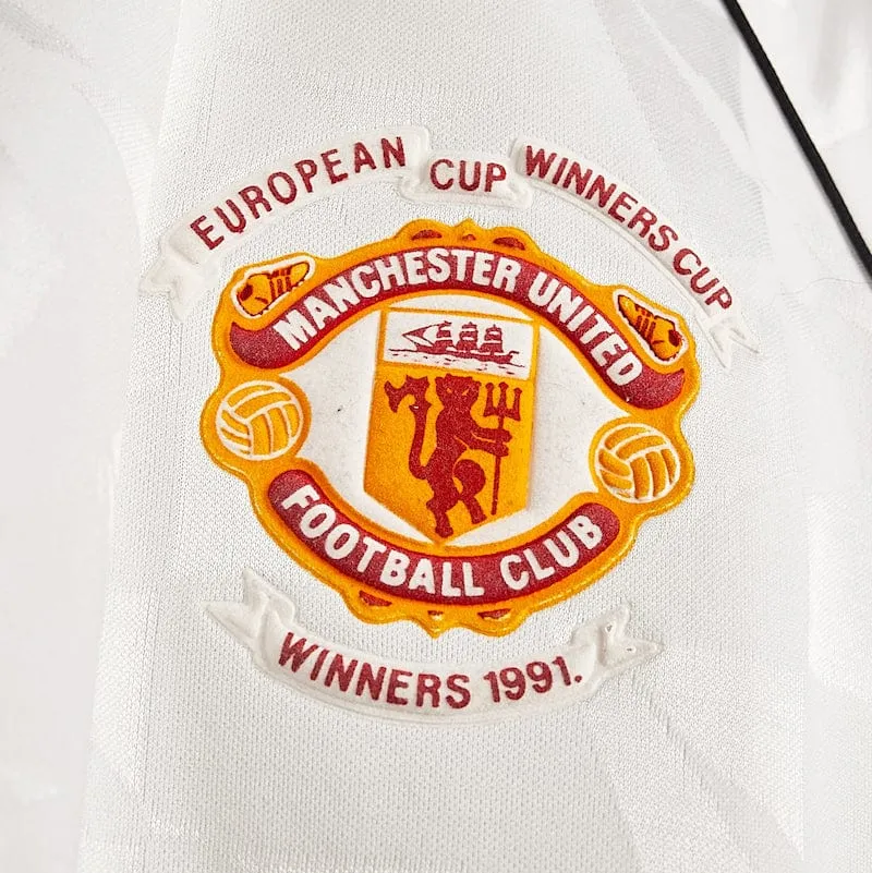 1990-92 Manchester United away shirt Cup Winners Cup Excellent L