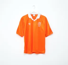 1990/92 HOLLAND Vintage adidas Home Football Shirt Jersey (L) WC Italia 90