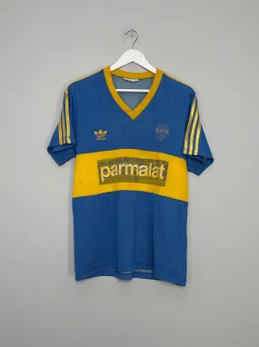 1991/92 BOCA JUNIORS HOME SHIRT (L) ADIDAS