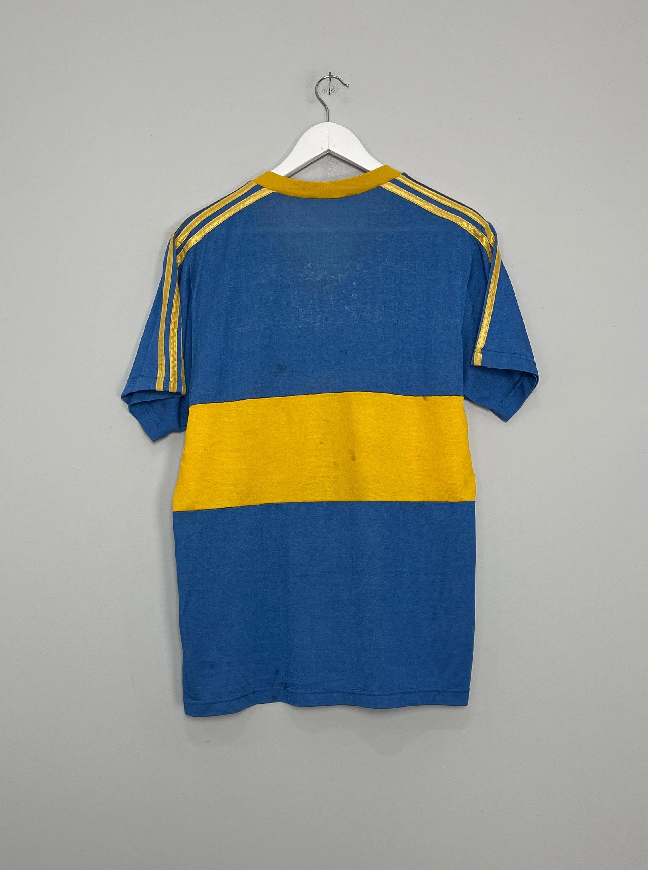 1991/92 BOCA JUNIORS HOME SHIRT (L) ADIDAS