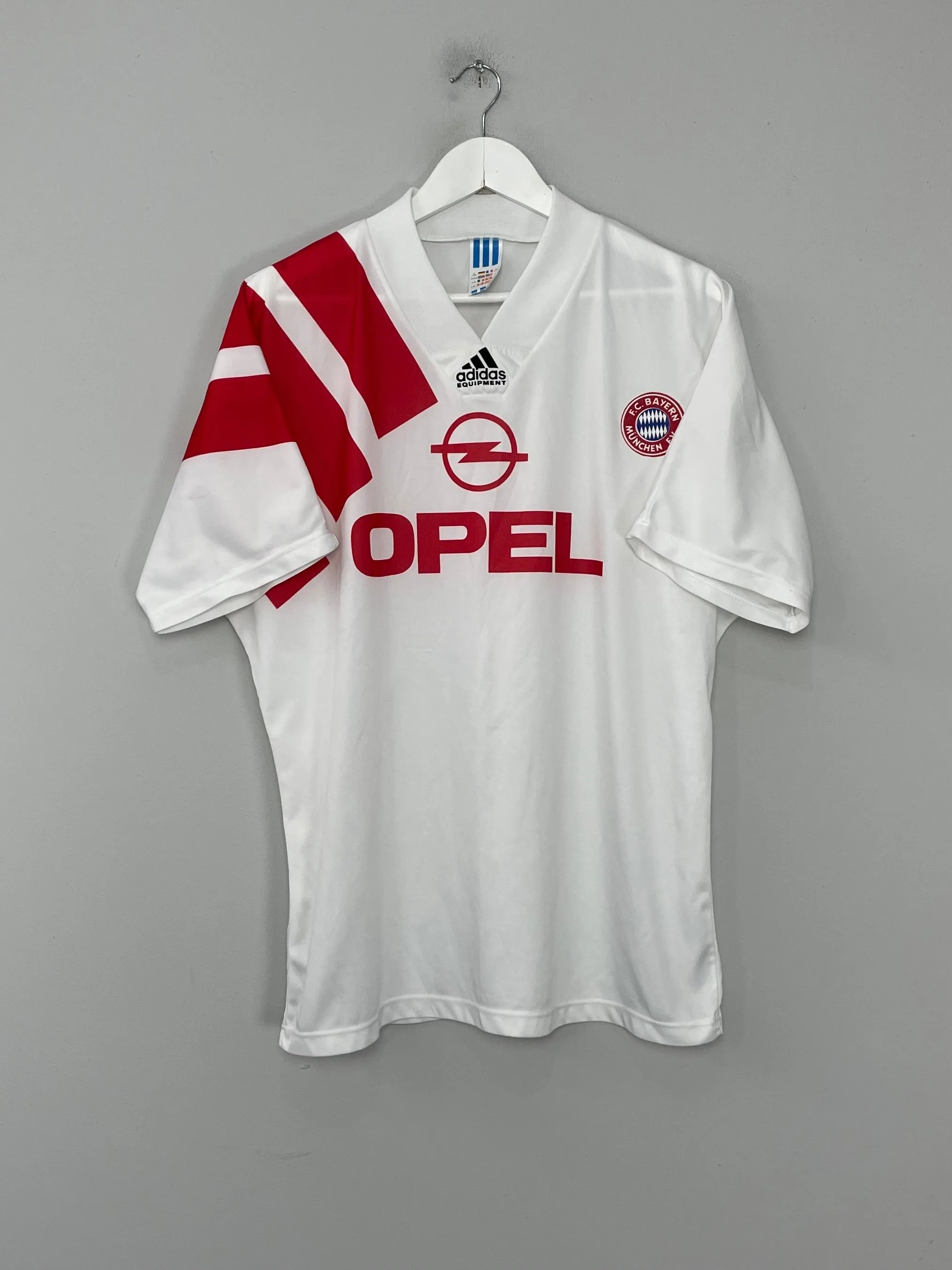 1991/93 BAYERN MUNICH AWAY SHIRT (XL) ADIDAS