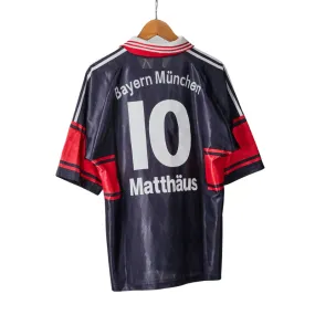 1997-99 Bayern Munich away shirt M Matthaus 10 (Excellent)