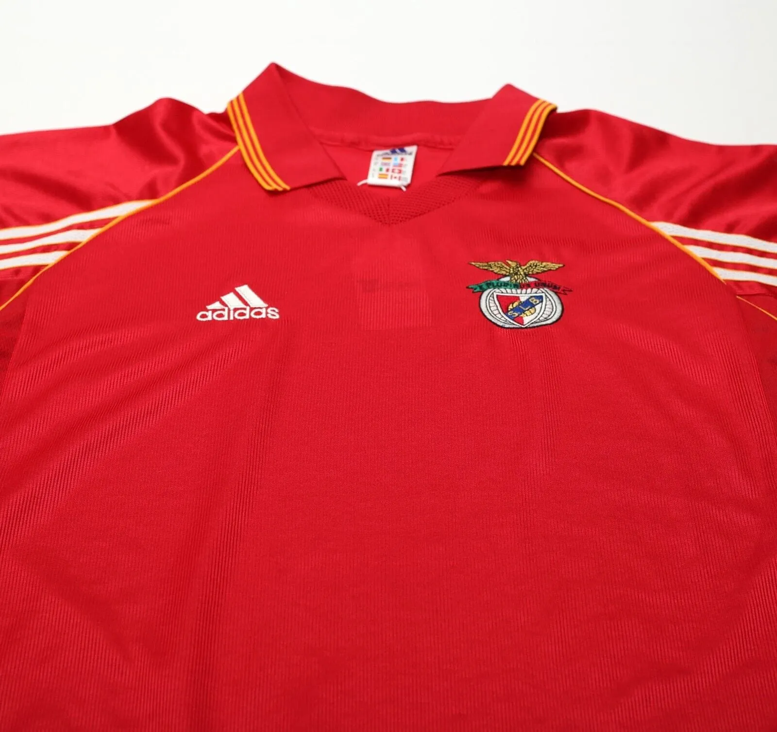 1998/99 BENFICA Vintage adidas Home Football Shirt Jersey (XL)