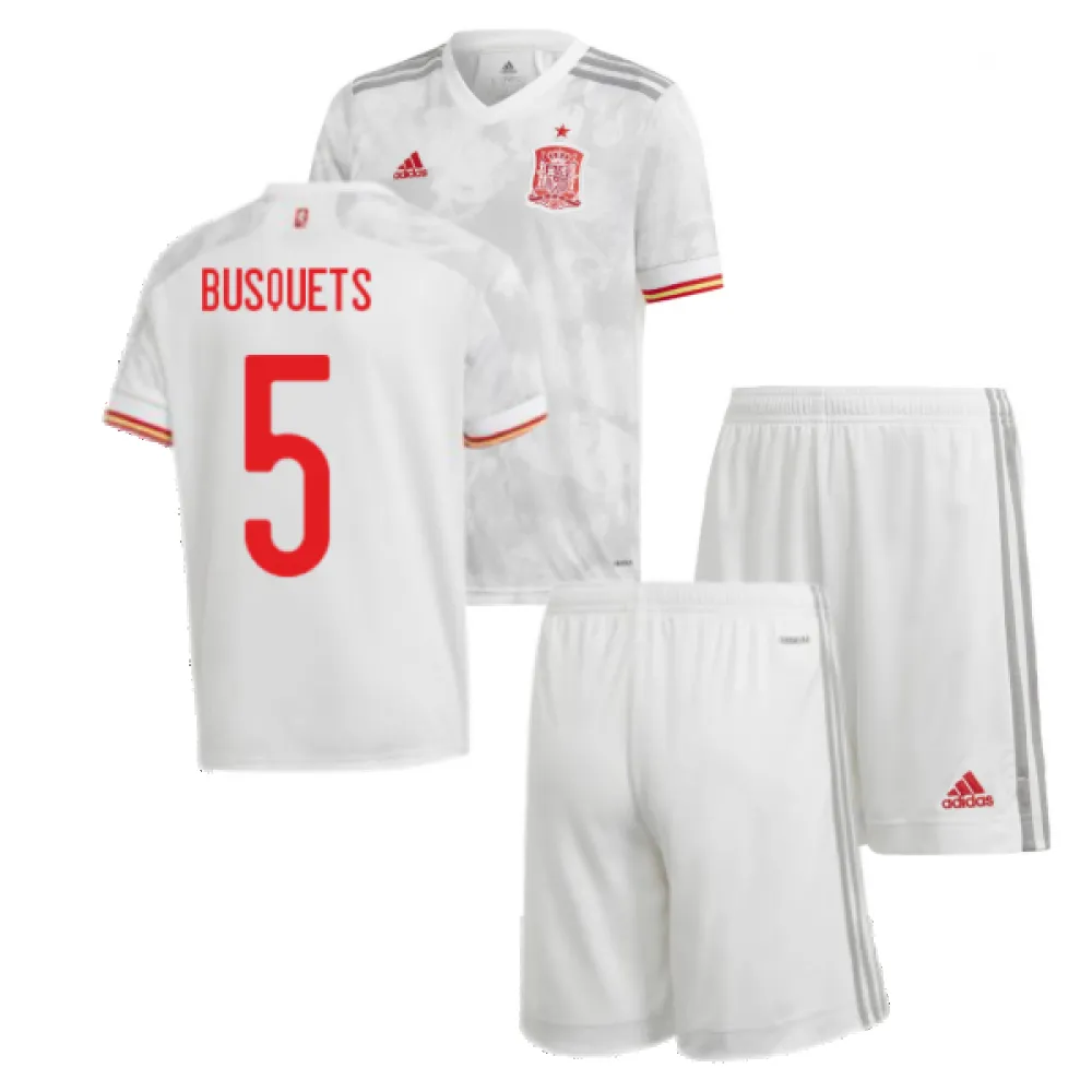 2020-2021 Spain Away Youth Kit (BUSQUETS 5)