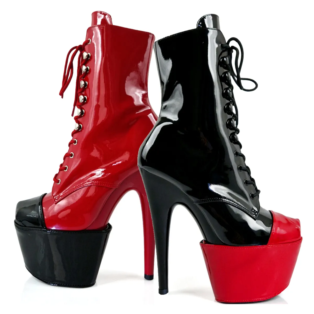 7" | Pleaser Shoe Protectors Rood