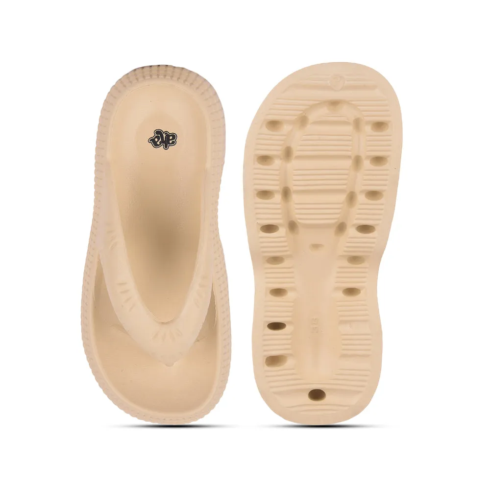 Beige Casual Womens Flip Flop: Liberty A-HA ZQ-SH-011 - with improved modifiers.