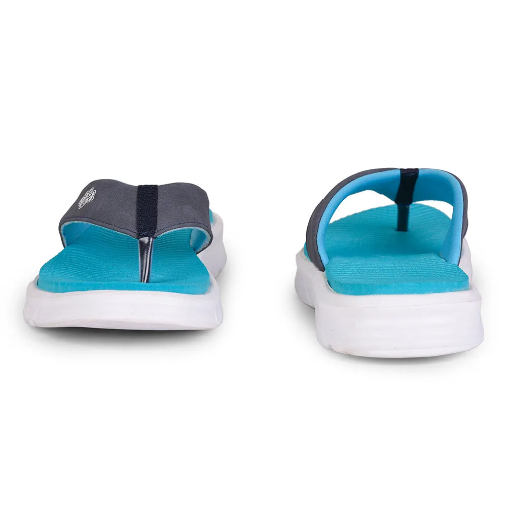 A-HA Casual Blue Slipper For Women Cushion-3N By Liberty