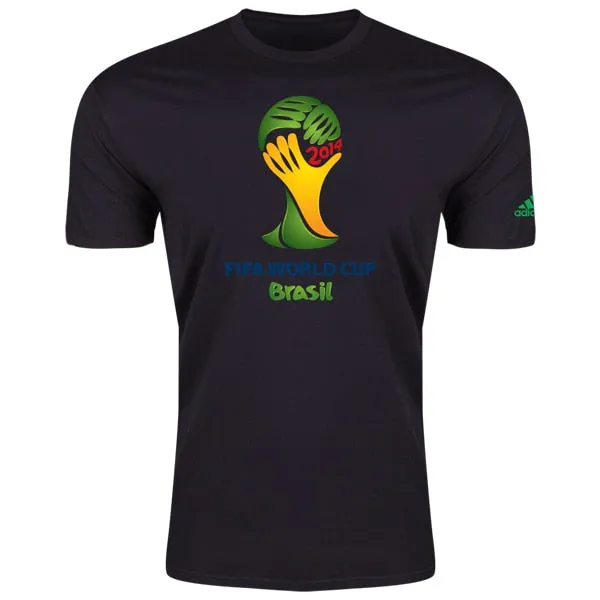 adidas Kids 2014 FIFA World Cup Tee Black