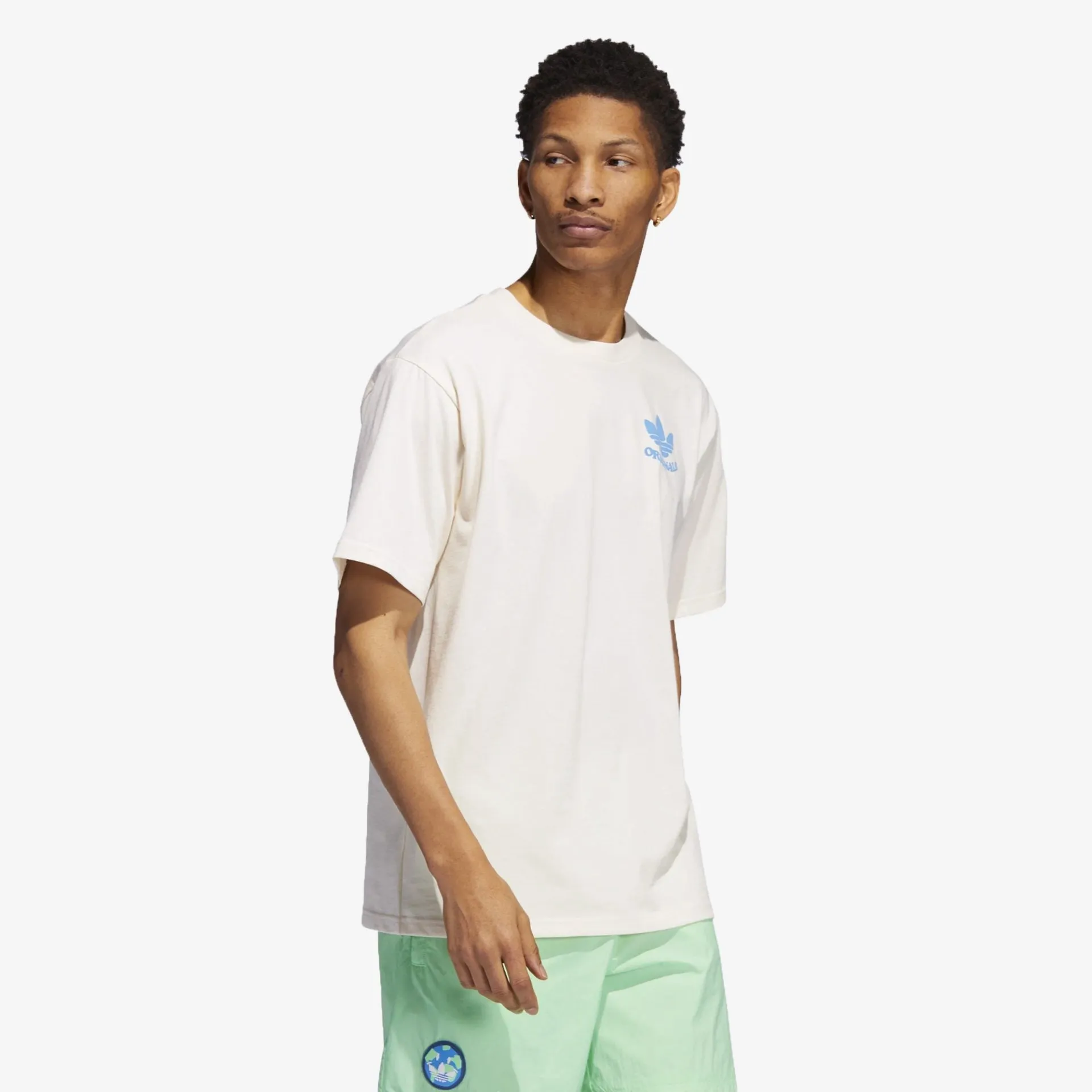 Adidas Originals | HAPPY EARTH TEE  { NON DYED