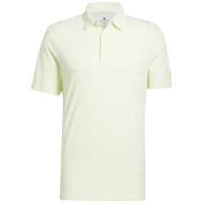 adidas Prime Abstract Print Polo Shirt - White/Pulse Lime