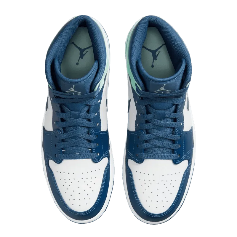 Air Jordan 1 Mid Blue Mint