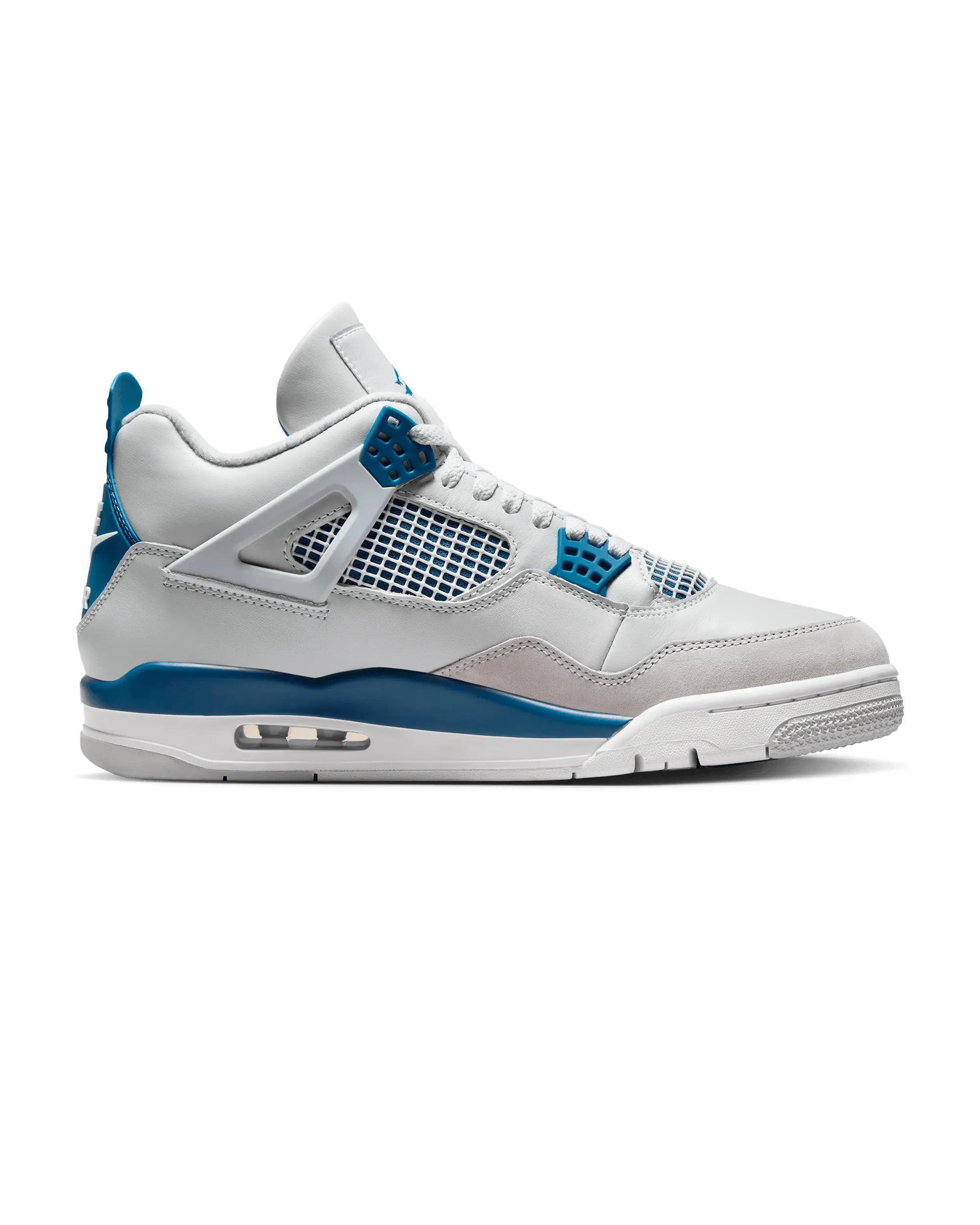 Air Jordan 4 Retro - Off White / Military Blue / Neutral Grey