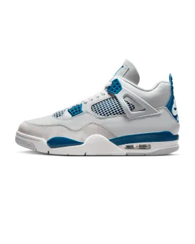 Air Jordan 4 Retro - Off White / Military Blue / Neutral Grey