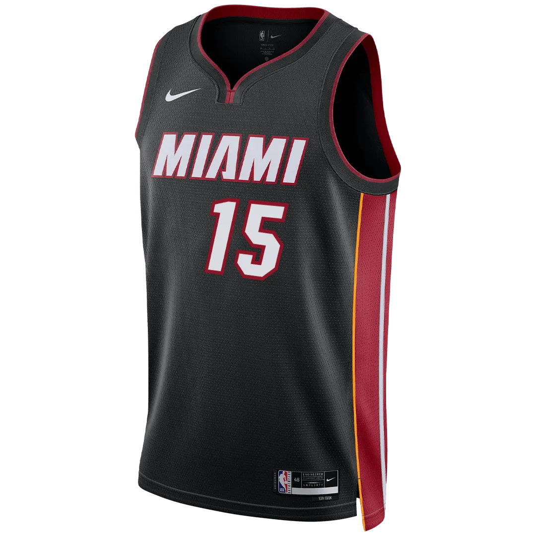 Alondes Williams Nike Miami HEAT Icon Black Swingman Jersey