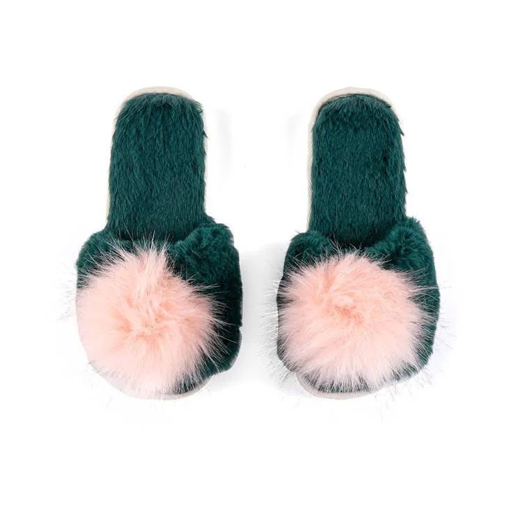 AMOR Slippers - Green