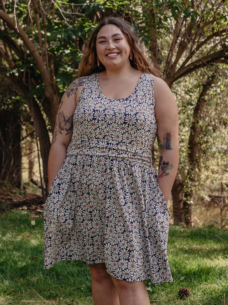 Asheville Plus Size Dress - Matisse Navy