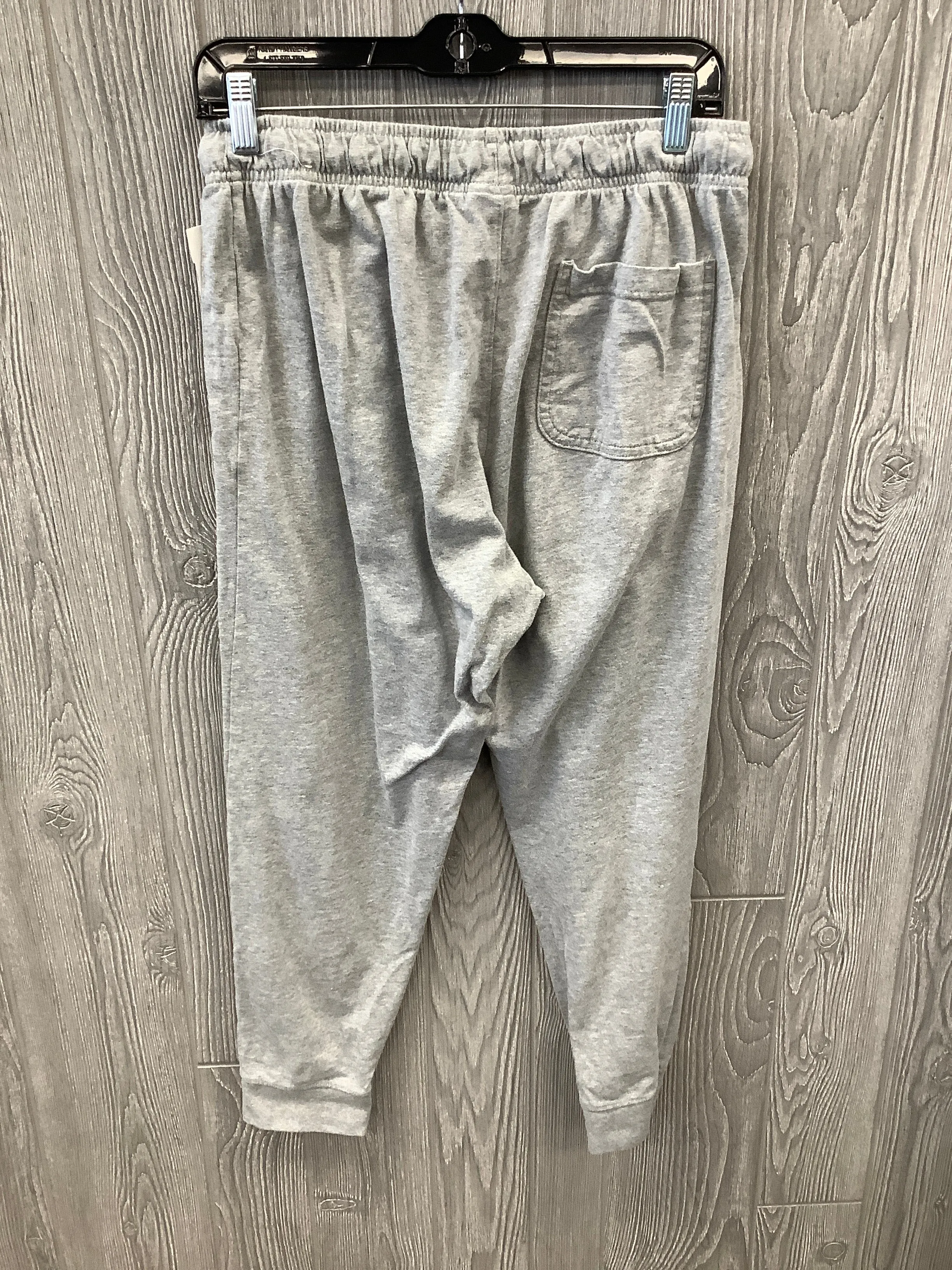 Athletic Pants By Nike In Grey, Size: M