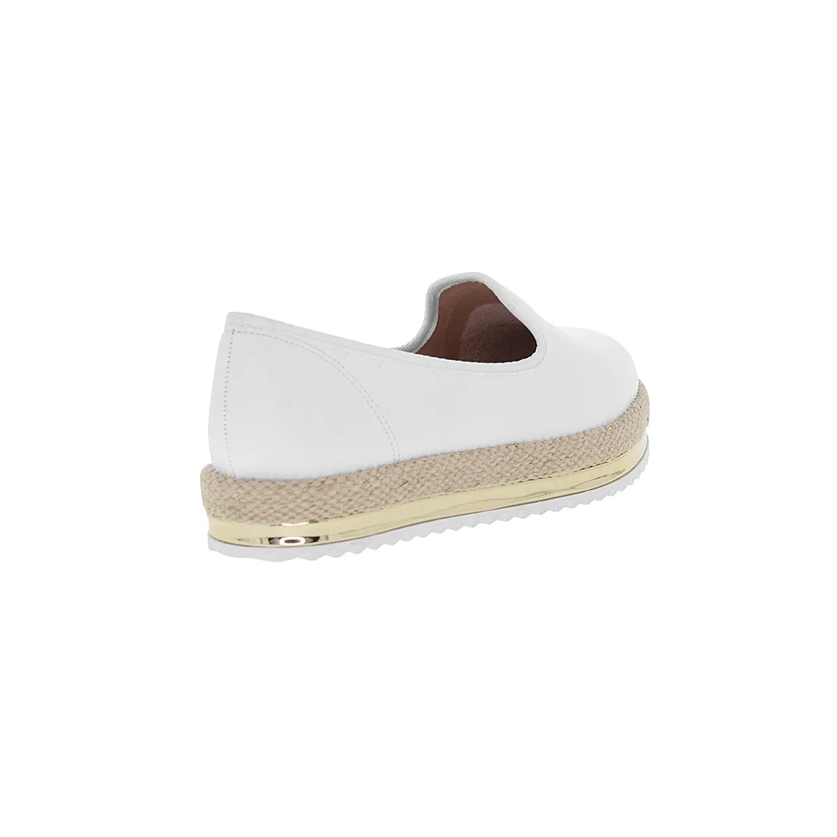 Beira Rio 4196.600 Women Fashion Loafer in White