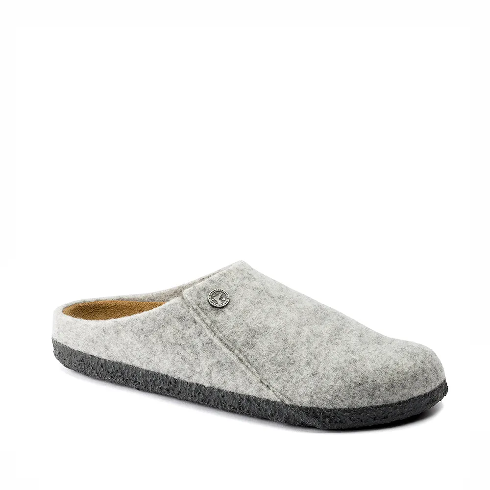 BIRKENSTOCK 1015080 ZERMATT LIGHT GREY WOOL FELT REGULAR