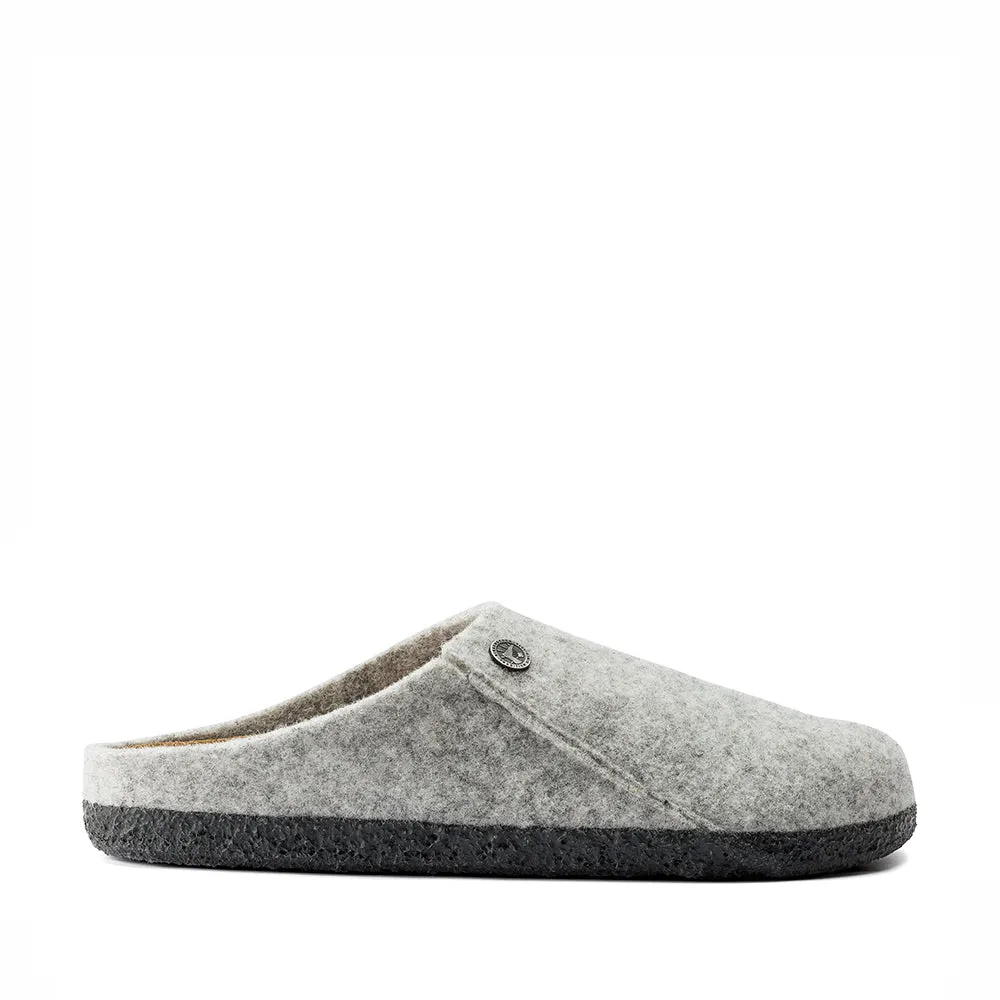 BIRKENSTOCK 1015080 ZERMATT LIGHT GREY WOOL FELT REGULAR