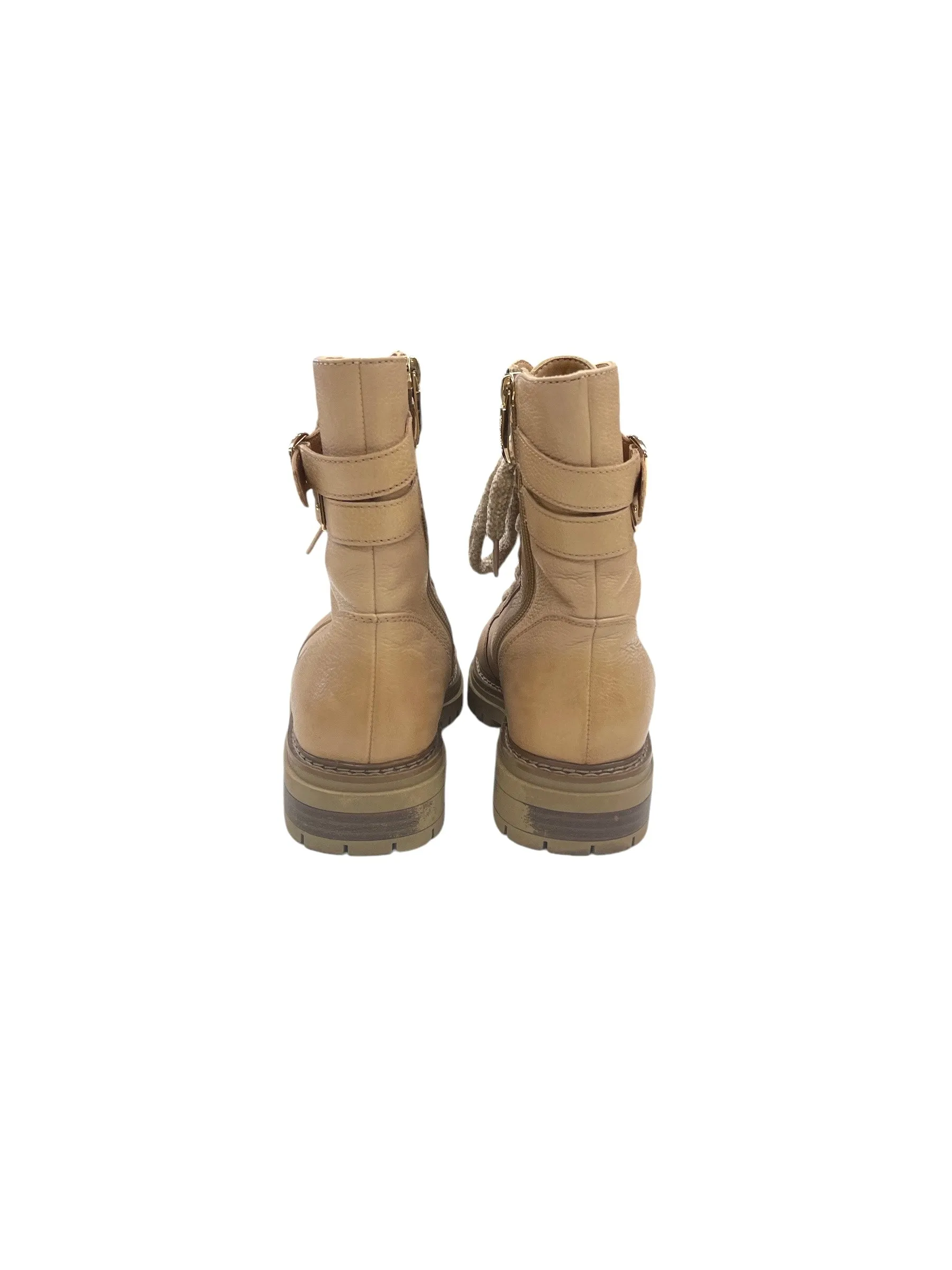 Boots Combat By Reggio In Tan