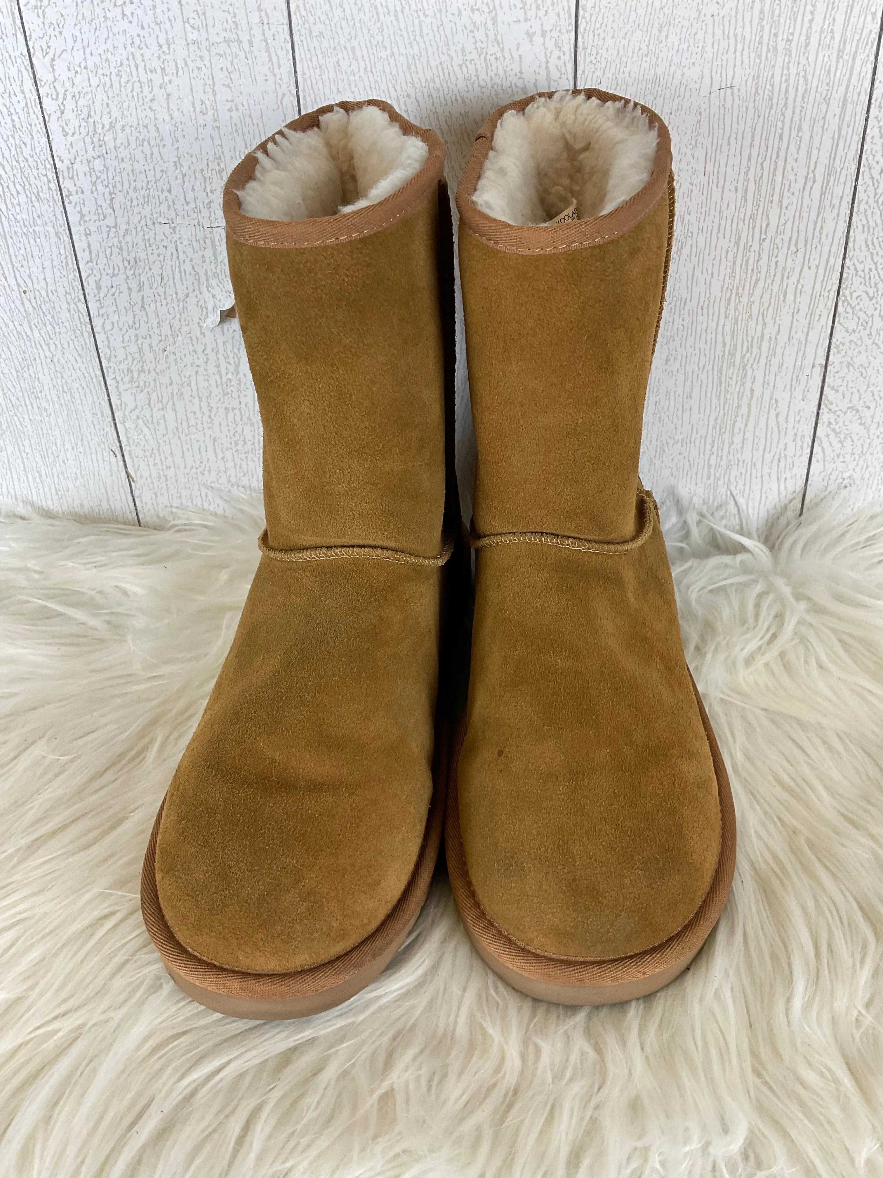 Boots Designer By Koolaburra By Ugg In Tan, Size: 10