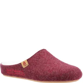 Burgundy Recycled Good Slippers