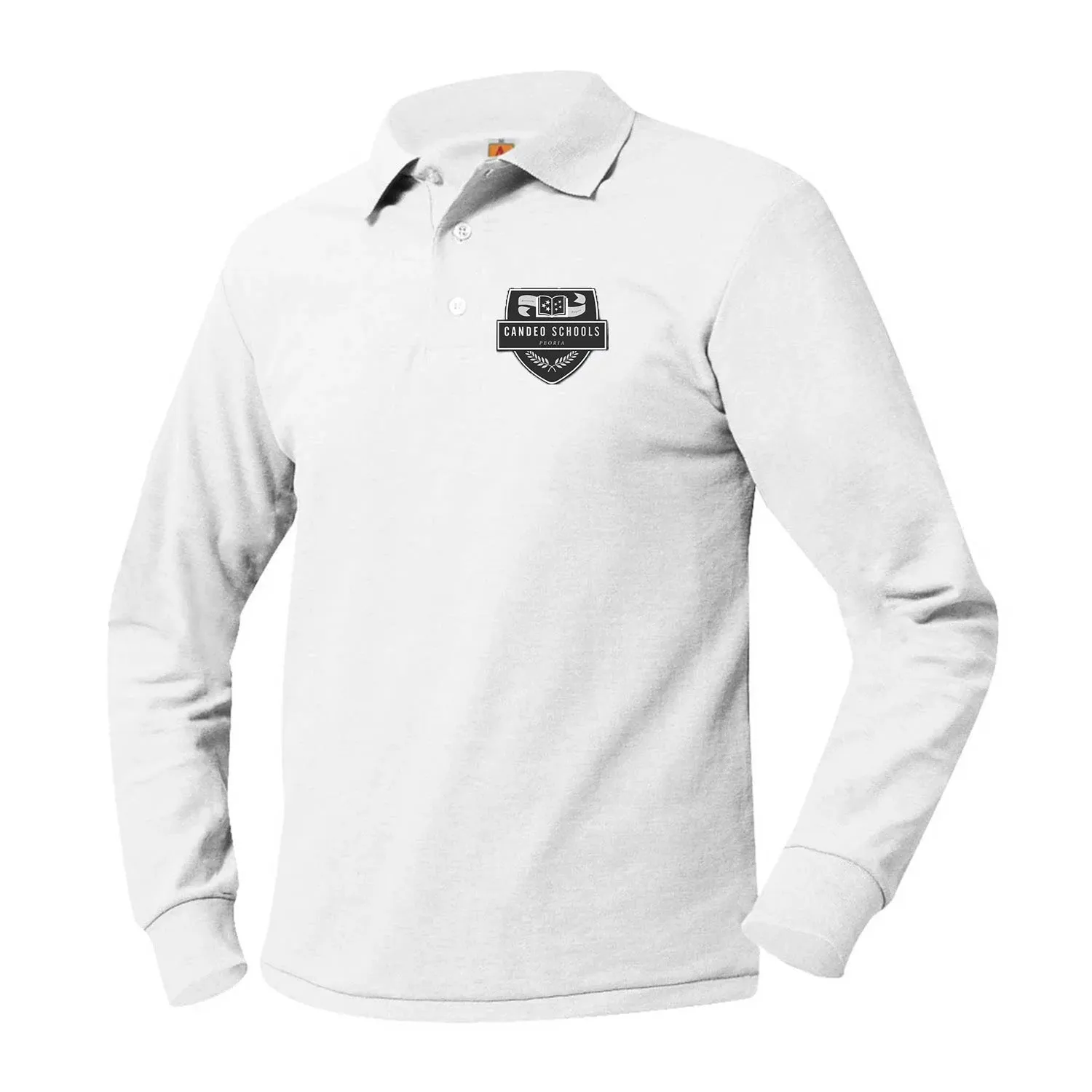 Candeo Peoria Unisex Pique Long Sleeve Polo