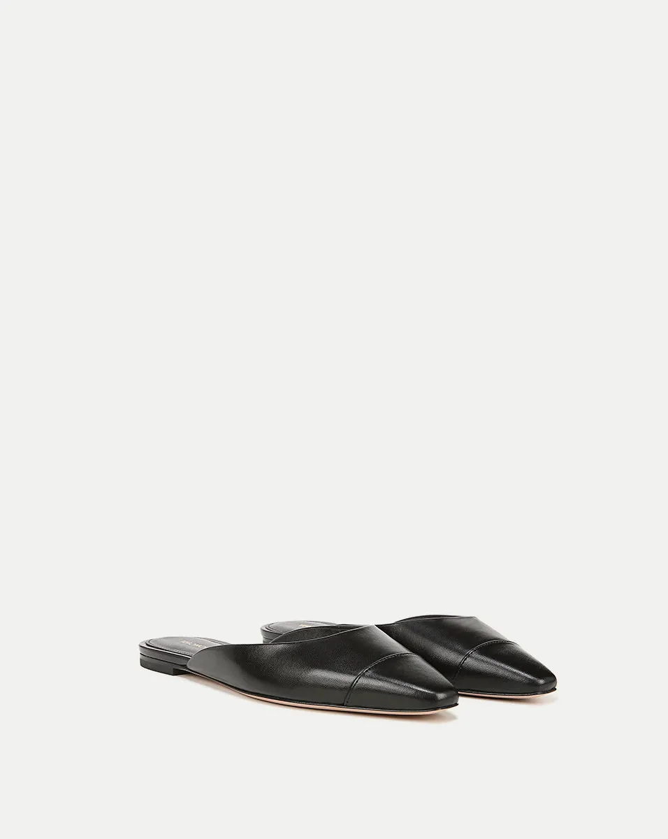 Carlotta Leather Flat