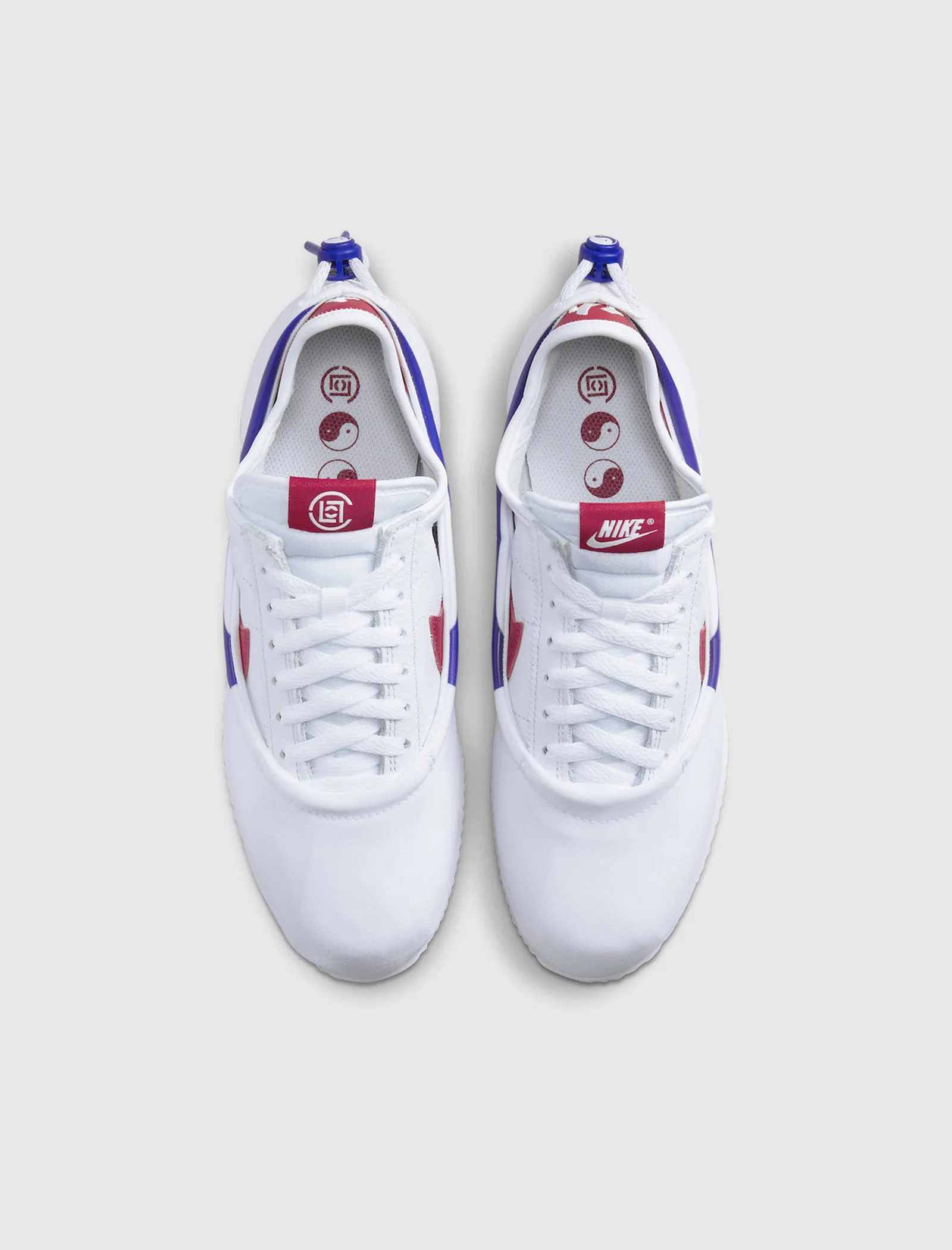 CLOT X CORTEZ "WHITE/GAME ROYAL-UNIVERSITY RED"