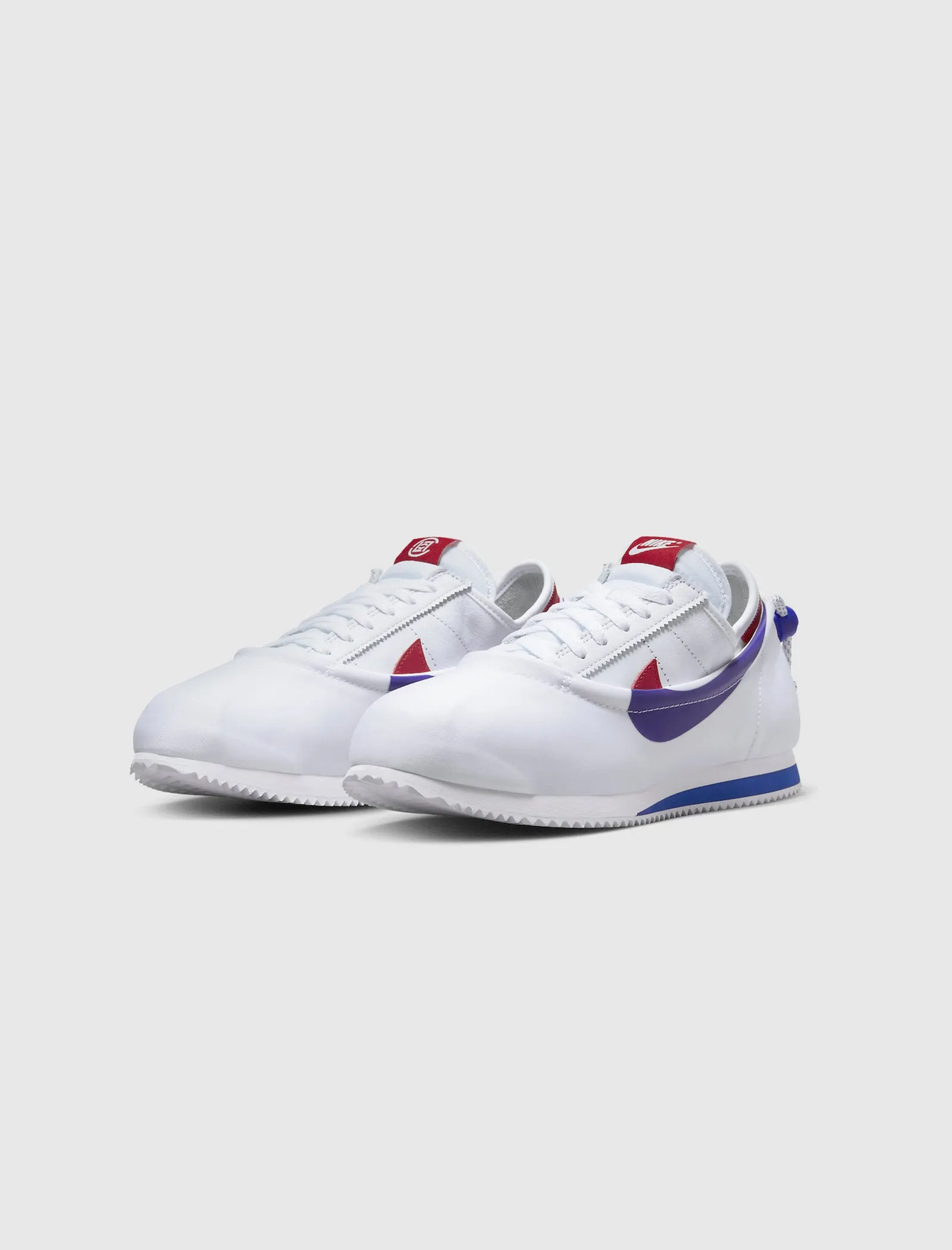 CLOT X CORTEZ "WHITE/GAME ROYAL-UNIVERSITY RED"