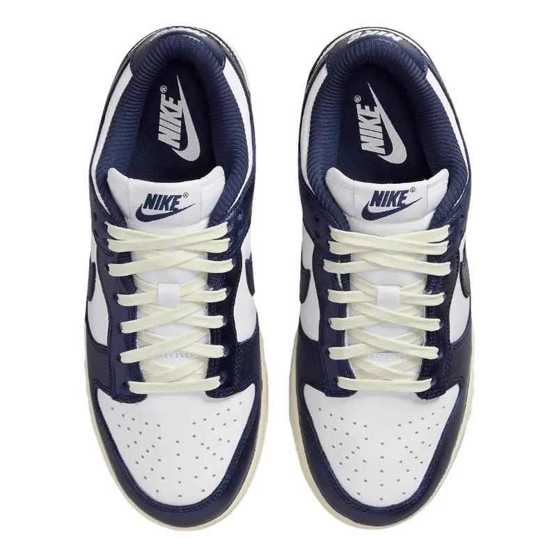 Dunk Low Midnight Navy and White