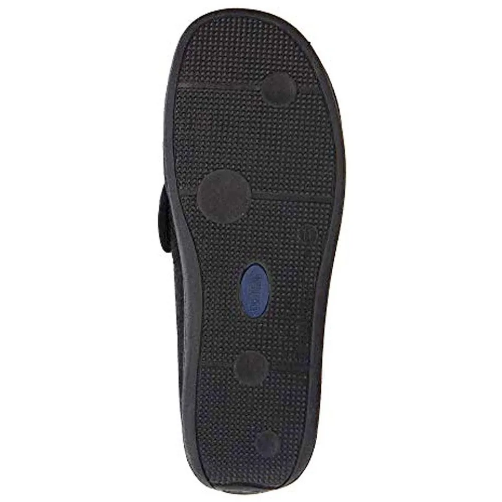 Foamtreads Physician Extra Wide Slipper Black (Women's)