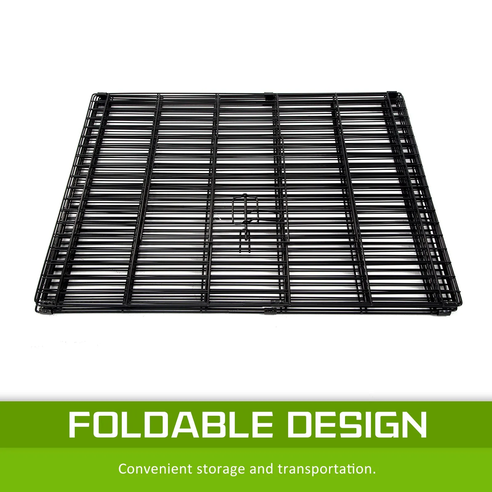 Foldable Pet Playpen 8 Panel, Steel, 30in with Cover