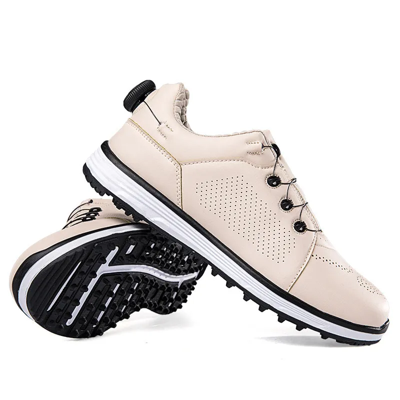 Golf Shoes Professional Waterproof Spikes Golf Trainers  | F798