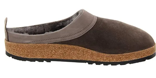 Haflinger Unisex Snowbird Shearling Leather Clog