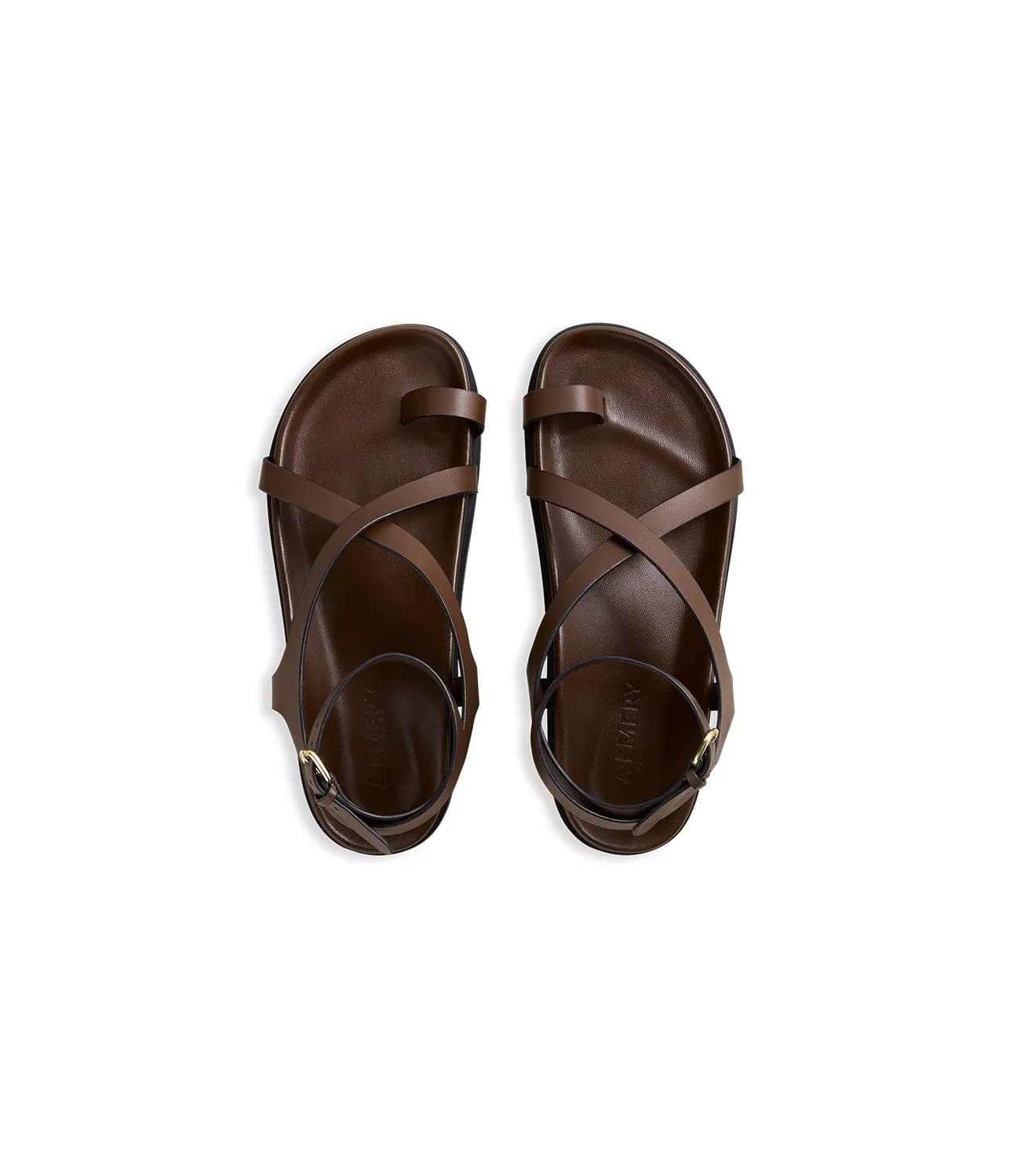 JALEN SLIM SANDAL- WALNUT