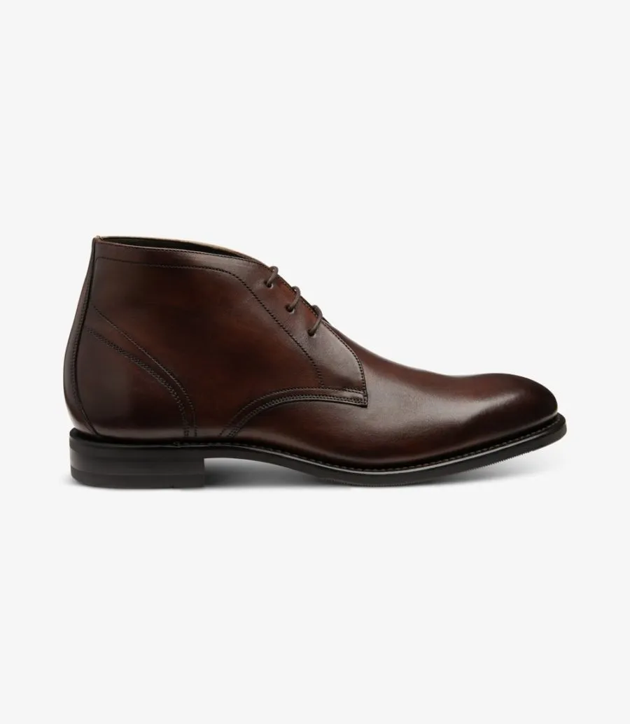 LOAKE Myers Chukka Calf boot - Dark Brown