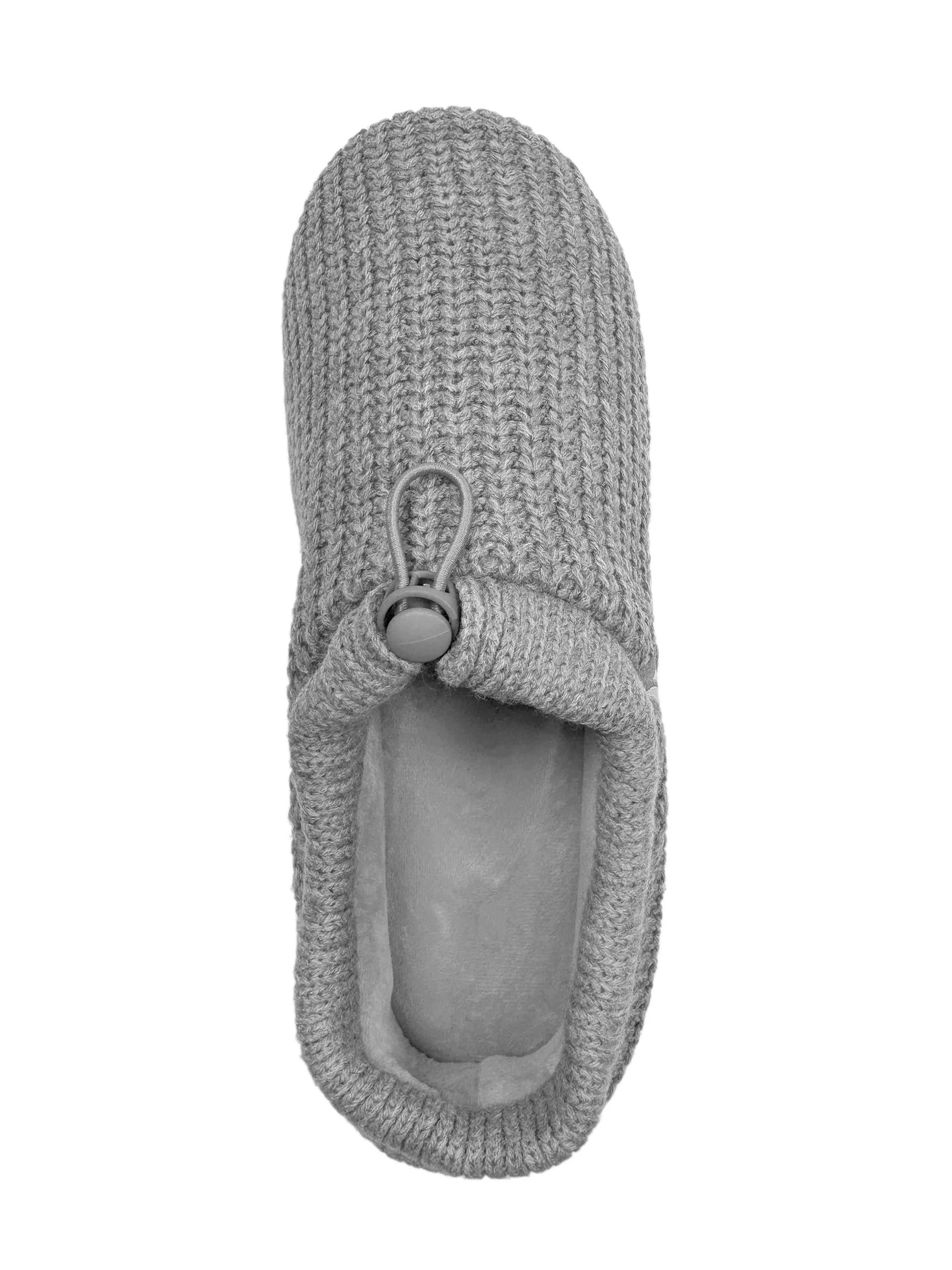 Men's Noah Rib Knit Drawstring Slippers