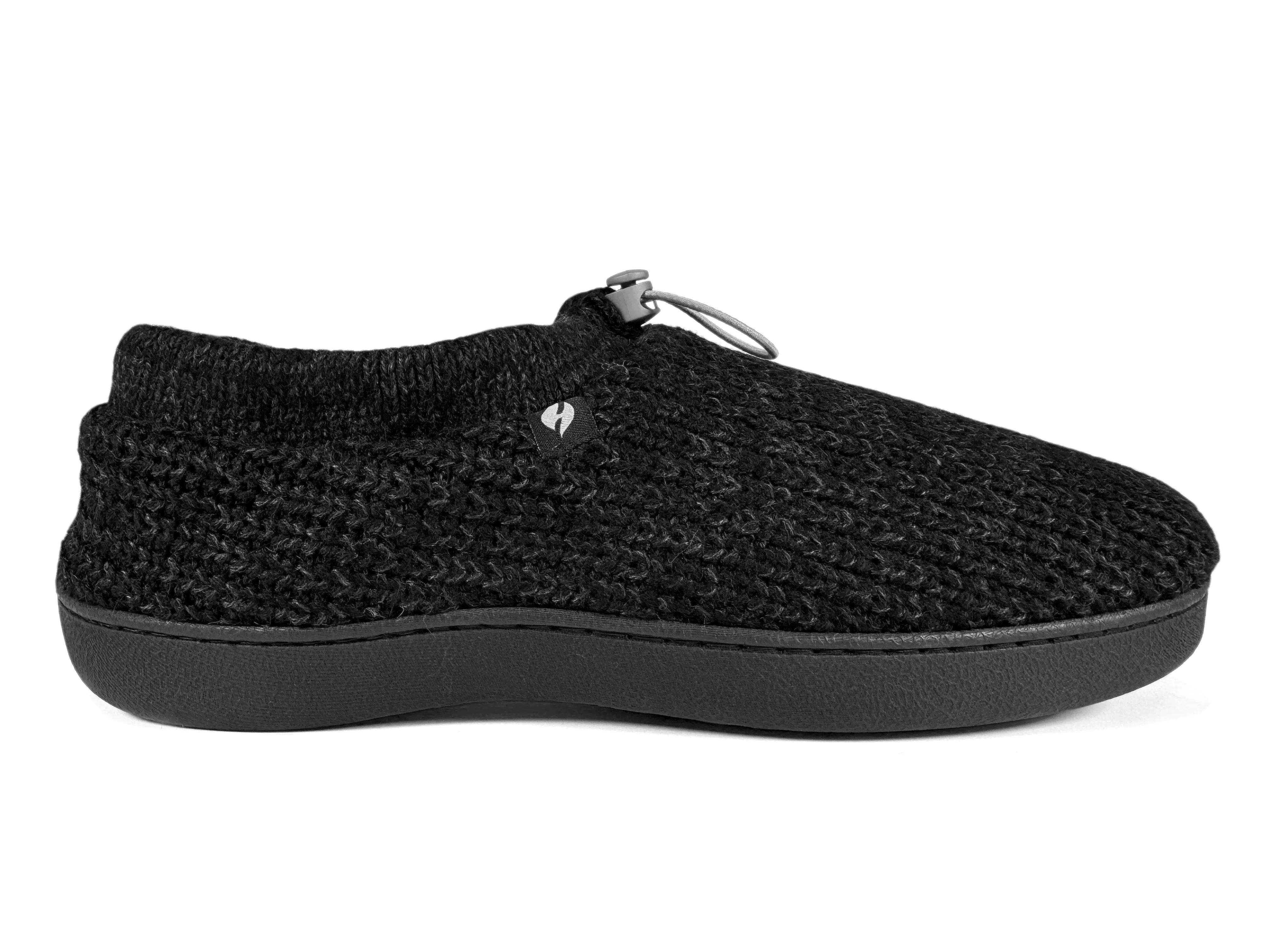 Men's Noah Rib Knit Drawstring Slippers