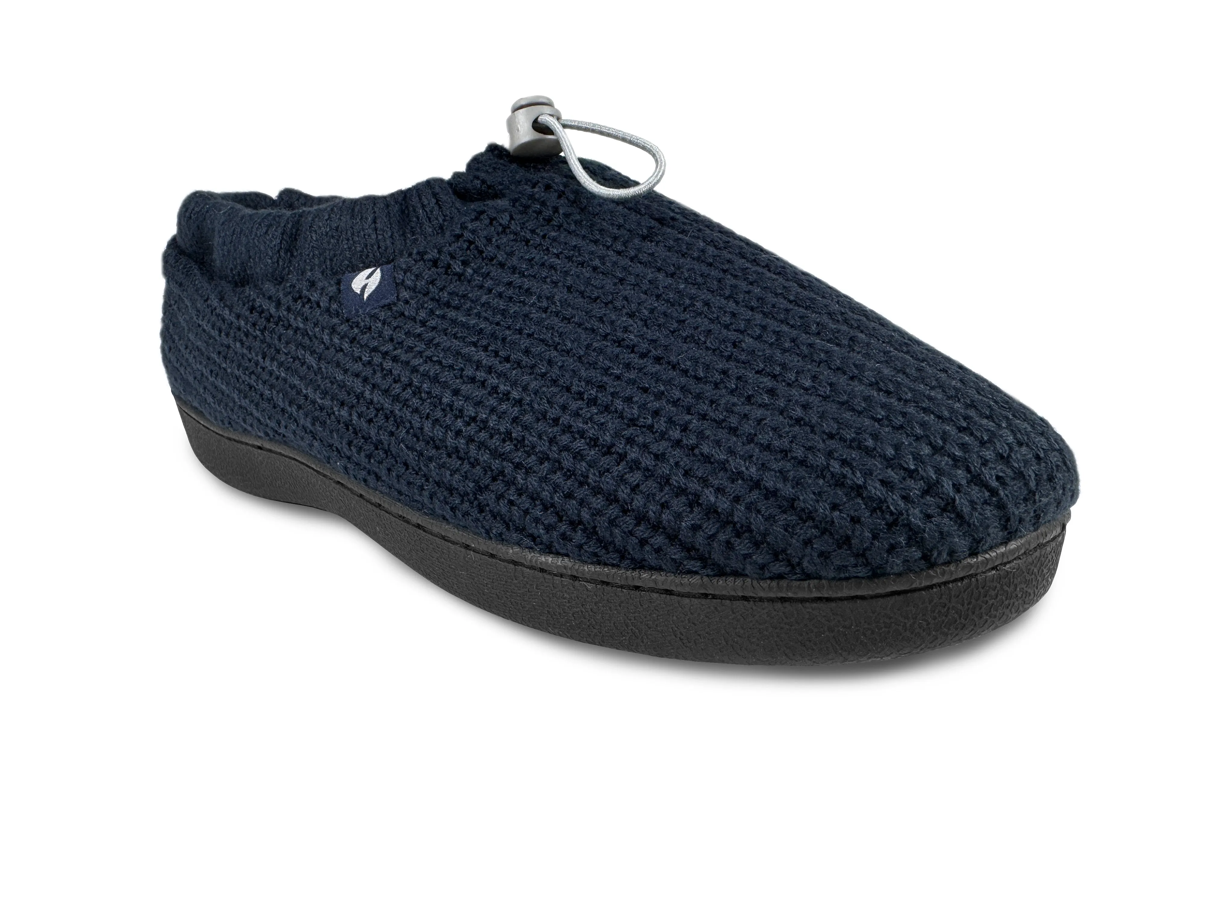 Men's Noah Rib Knit Drawstring Slippers