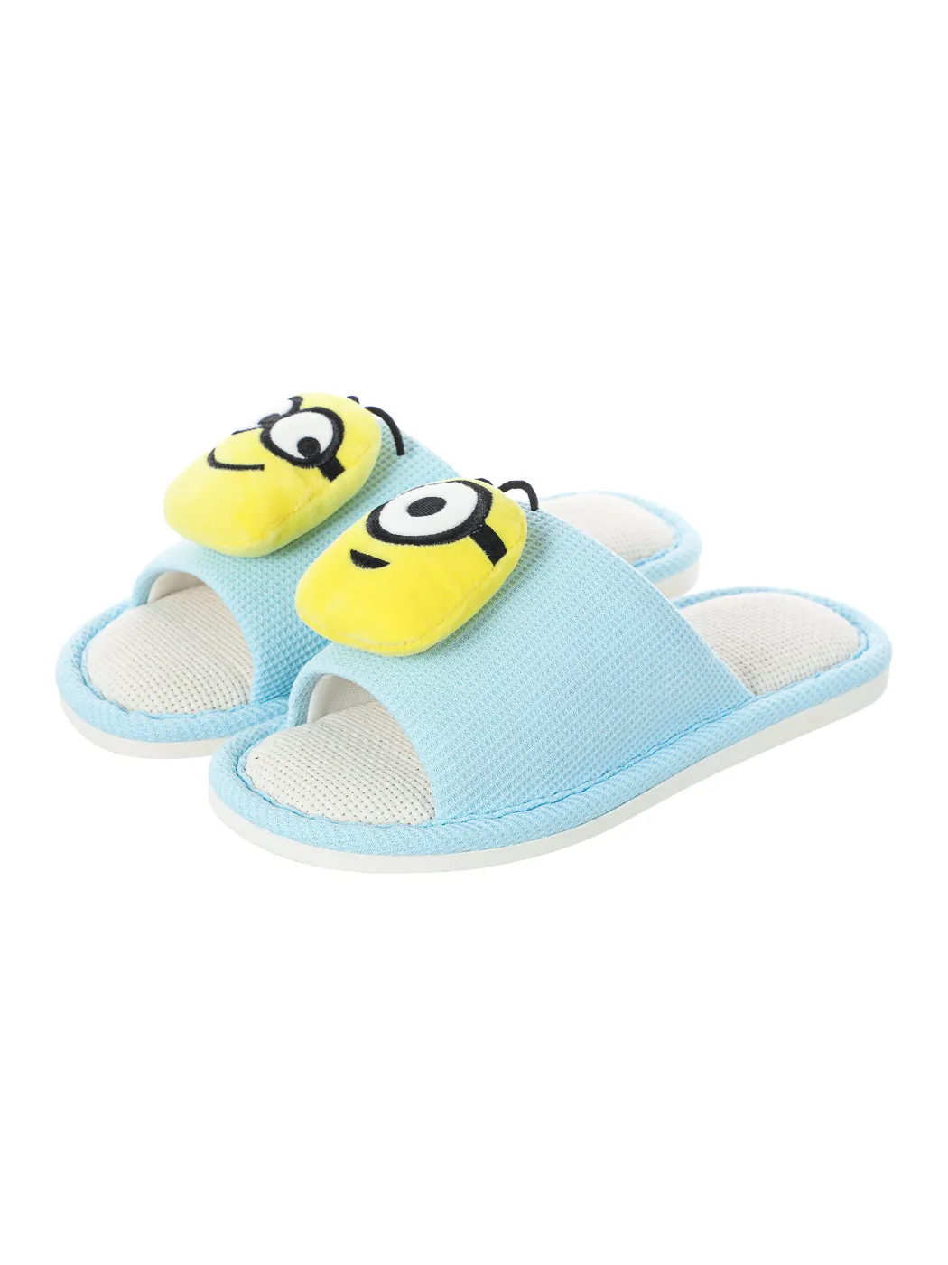 MINISO Minions Collection Minions Four Seasons Slippers (Blue)