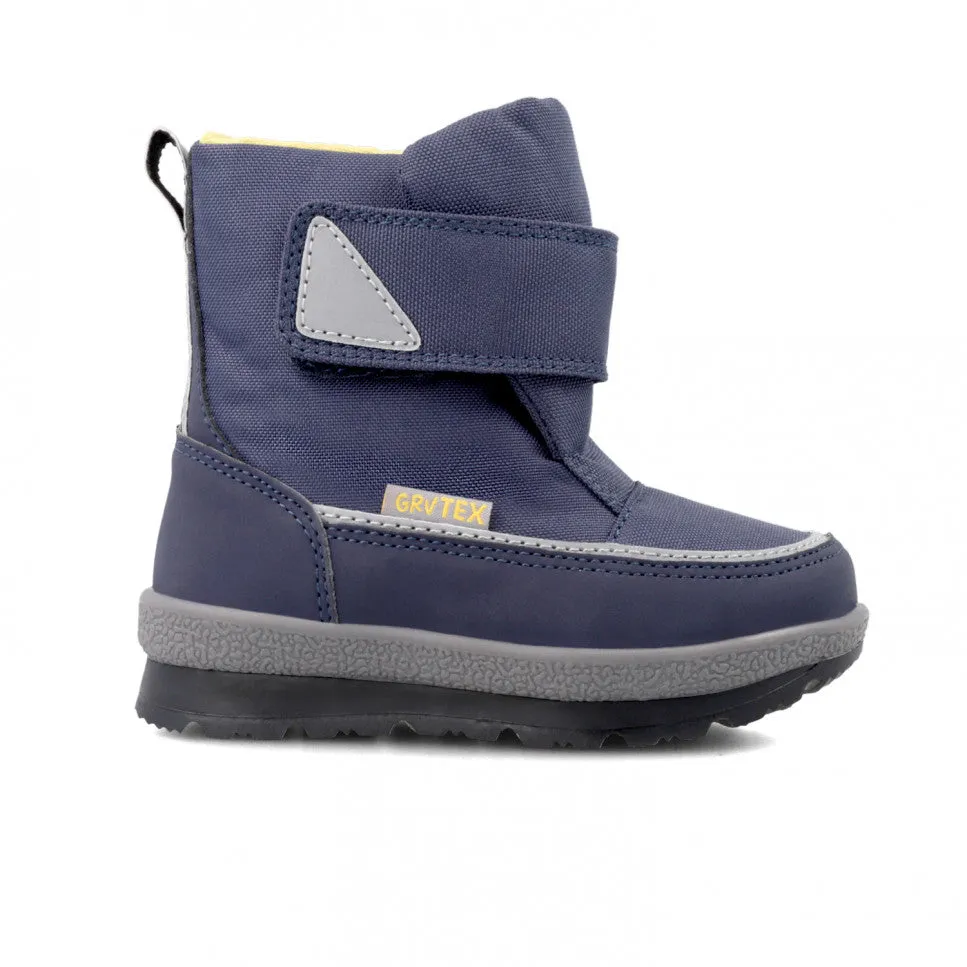 Navy blue apreski boot