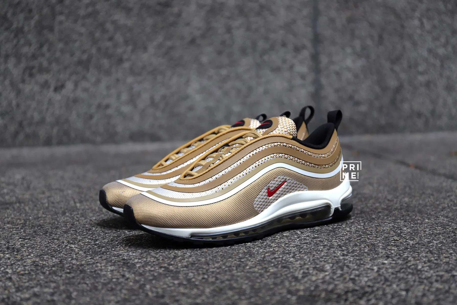 Nike Air MAX97 Ultra Metalic Gold(918356-700)