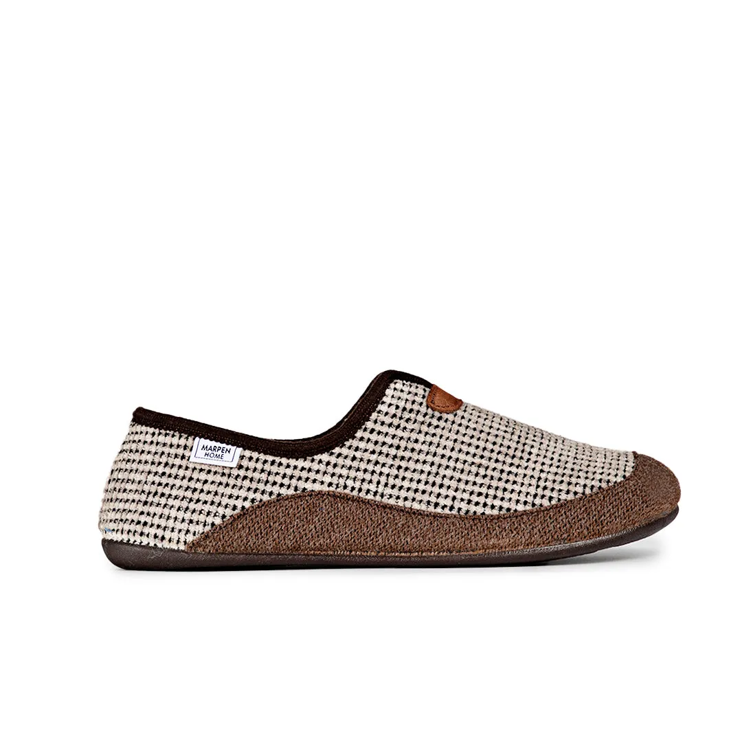 Slippers Camping Cuadros Timber Taupe