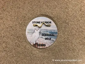 Stone Harbor 2019 Seasonal Beach Tag