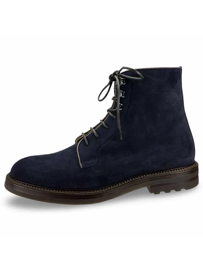 Suede Boot | Navy