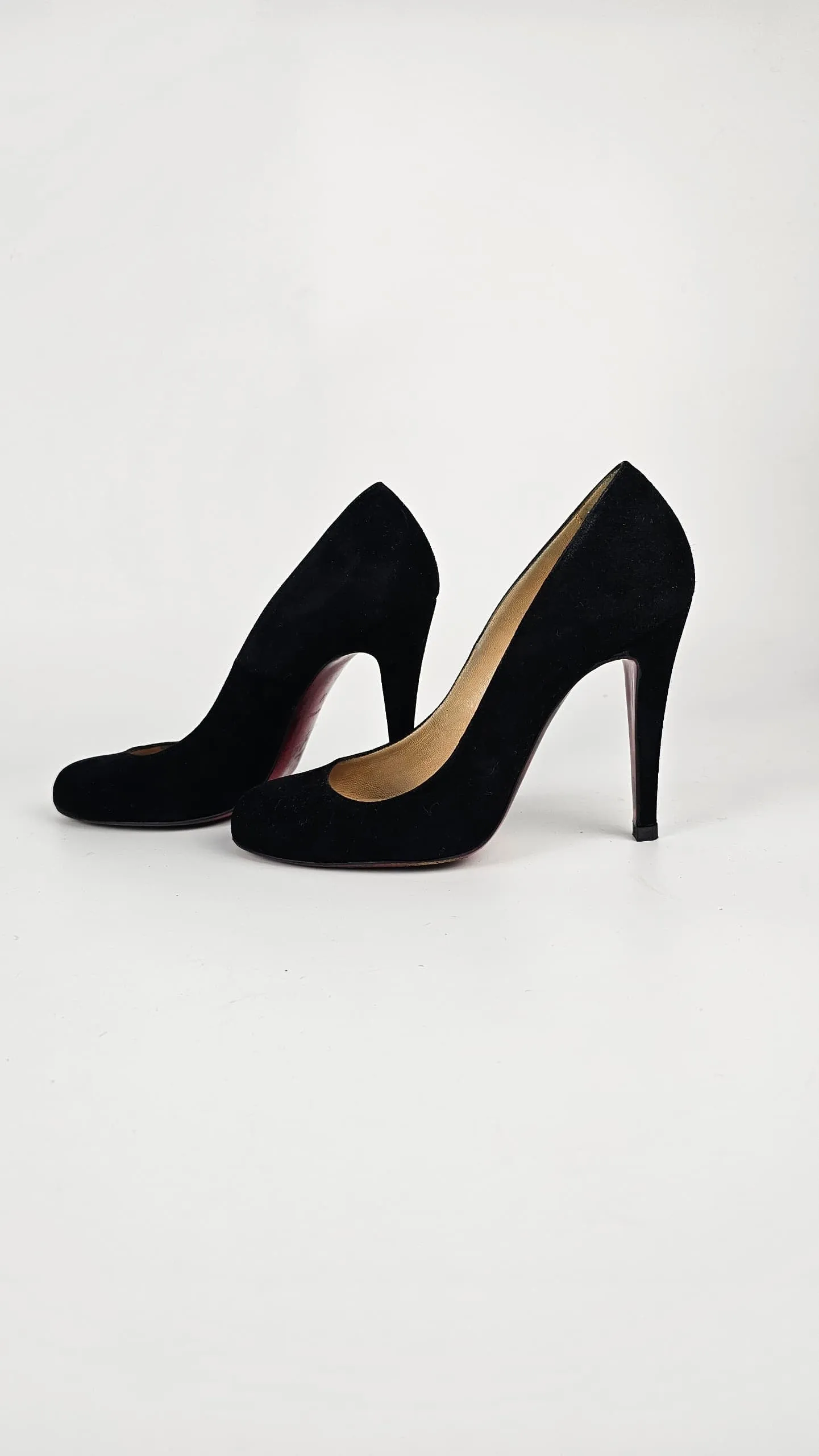 Suede High Heel