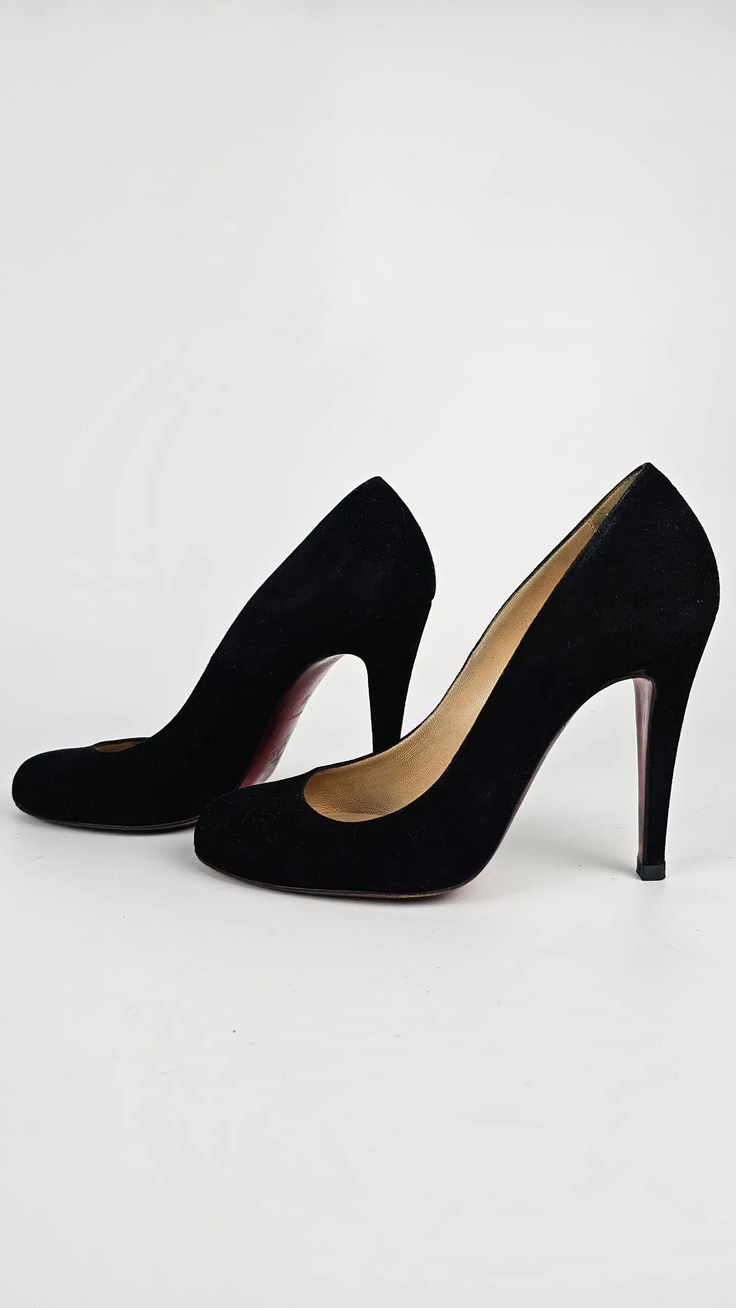 Suede High Heel