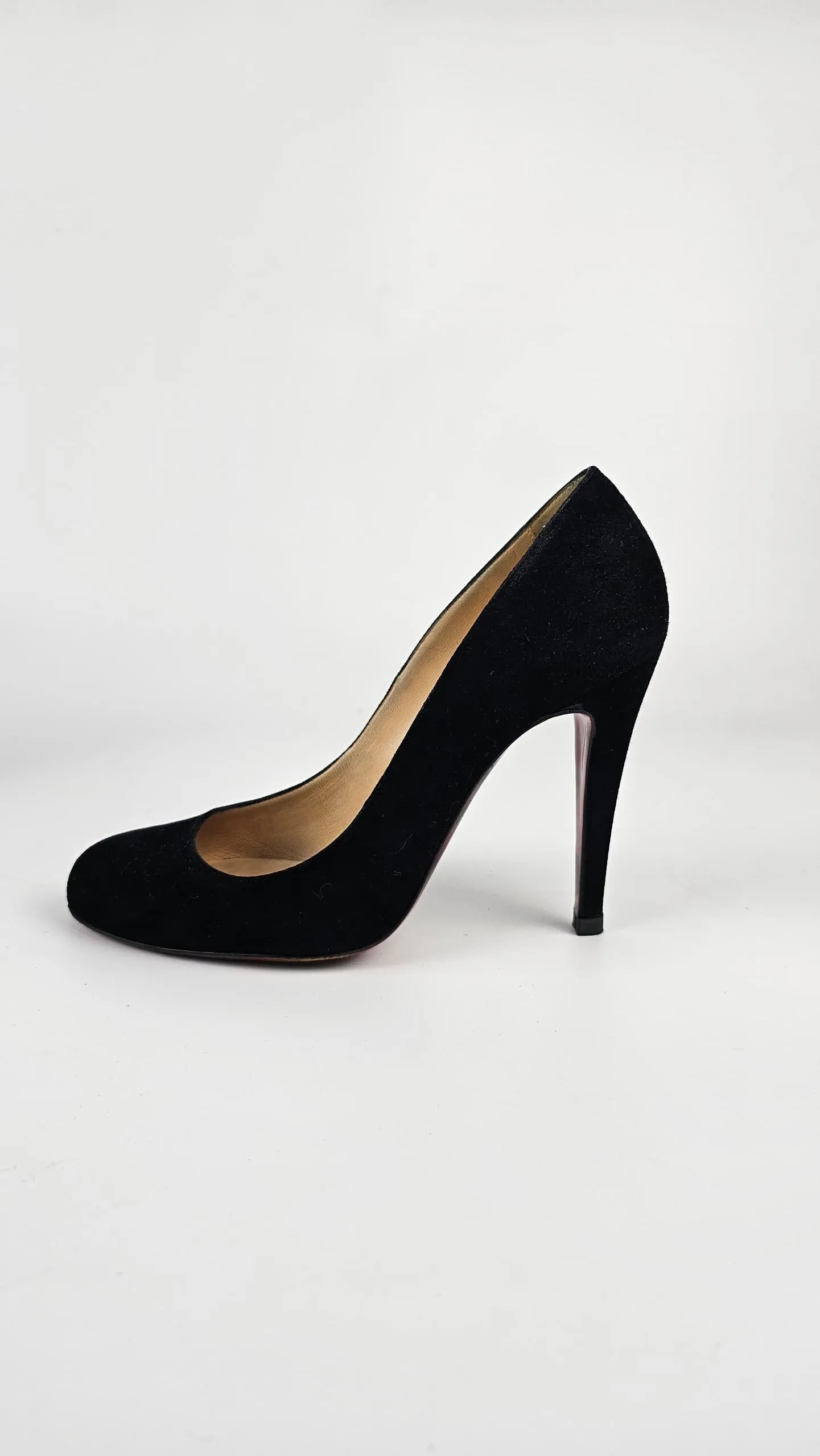 Suede High Heel